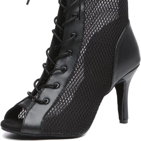 Shoes - Mesh High High Boots size 6.5
